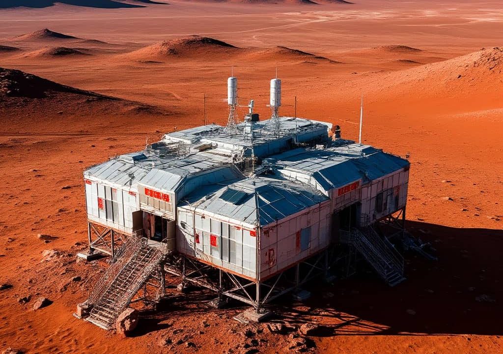 китаская база на марсе