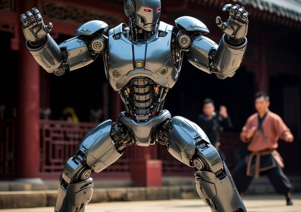 робот кунг-фу