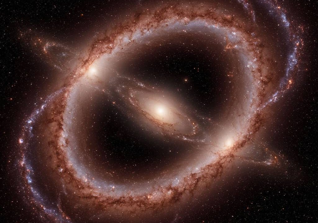 столкновение галактик Магеллановы облака